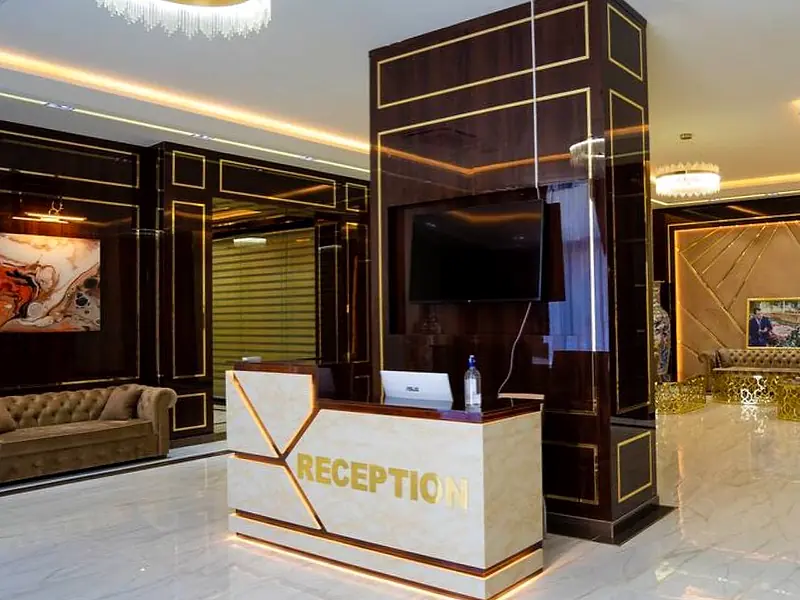 The sanatorium reception
